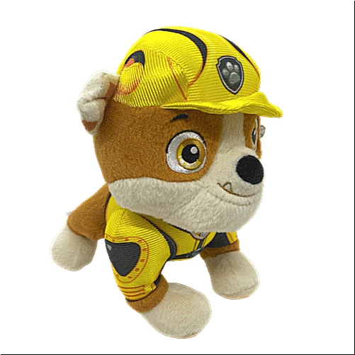 Paw Patrol Basic Mini Plush Toy - Rubble 3 Paw Patrol Basic Mini Plush Toy - Rubble