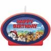 Paw Patrol Adventures Birthday Candle -Plush & Soft Toys Sales BA 172441