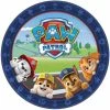 Paw Patrol Adventures 23cm Round Paper Plates - 8 Pack -Plush & Soft Toys Sales BA 552441