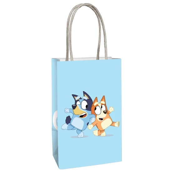 Bluey Party Paper Kraft Bags 3 Bluey Party Paper Kraft Bags