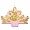 Disney Princess Once Upon A Time Glittered Crown Birthday Candle -Plush & Soft Toys Sales BA000142