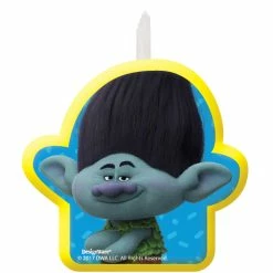 Trolls Happy Birthday Mini Moulded Candle Set -Plush & Soft Toys Sales BA000153 2