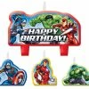 The Avengers Epic Birthday Candle Set -Plush & Soft Toys Sales BA000157