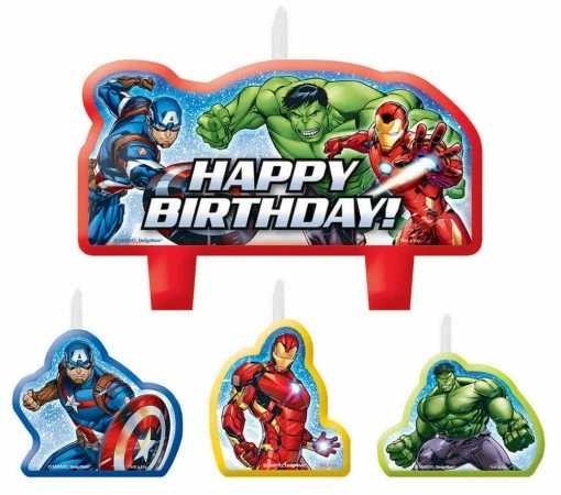 The Avengers Epic Birthday Candle Set -Plush & Soft Toys Sales BA000157