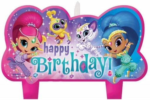 Shimmer And Shine Candle Birthday Set -Plush & Soft Toys Sales BA000170