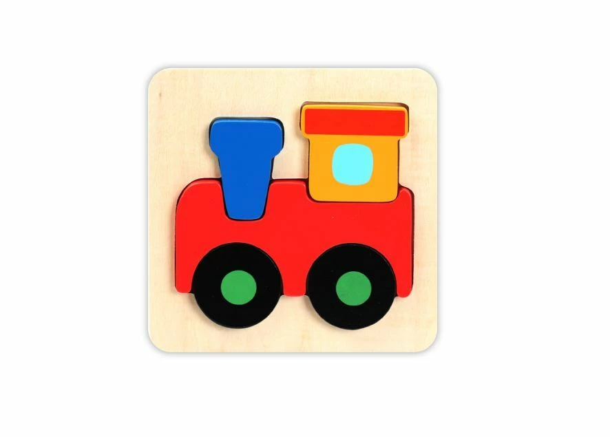 Discoveroo Super Chunky Vehicle Puzzle - Train 3 Discoveroo Super Chunky Vehicle Puzzle - Train