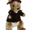CA Australia Jumbuck Jill-A-Roo The Kangaroo Swaggie W/ Music - 23cm 2 CA Australia Jumbuck Jill-A-Roo The Kangaroo Swaggie W/ Music - 23cm -Plush & Soft Toys Sales CA000697