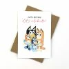 Bluey Birthday Card 11cm X 15cm -Plush & Soft Toys Sales CB BL04