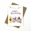 ABC Kids Play School Birthday Card 11cm X 15cm -Plush & Soft Toys Sales CB000008