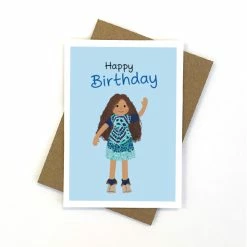 ABC Kids Play School Kiya Birthday Birthday Card 11cm X 15cm