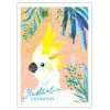 Candle Bark Creations Among The Gum Trees Cockatoo Greeting Card 11cm X 15cm