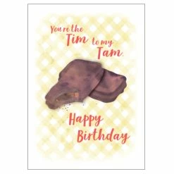 Candle Bark Creations Matilda's Milk Bar Choc Bikkie Birthday Card 11cm X 15cm