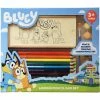 Bluey Wooden Pencil Box Set 1 Bluey Wooden Pencil Box Set -Plush & Soft Toys Sales HL 446006114