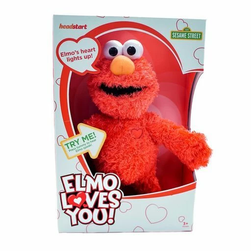 Sesame Street Elmo Loves You Talking Plush Toy 3 Sesame Street Elmo Loves You Talking Plush Toy