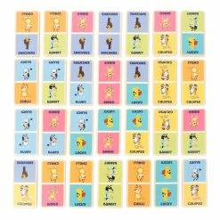 Bluey Wooden Dominoes Set -Plush & Soft Toys Sales JA BLU251C 2