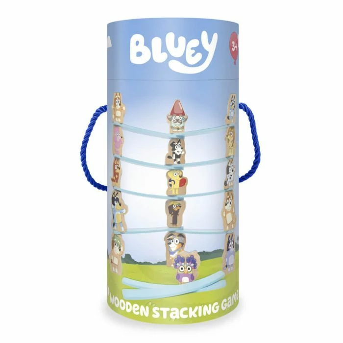 Bluey Wooden Stacking Game 4 Bluey Wooden Stacking Game - Image 2