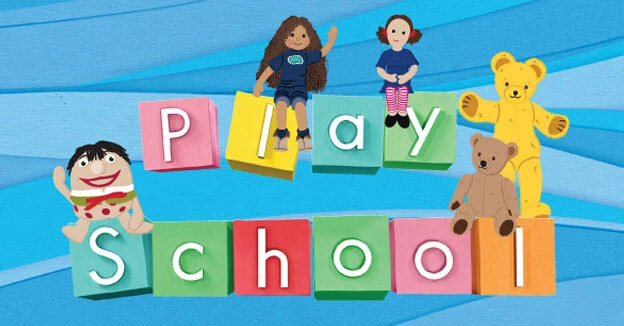 ABC Kids Play School Little Ted Beanie Soft Toy 13cm 4 ABC Kids Play School Little Ted Beanie Soft Toy 13cm - Image 2