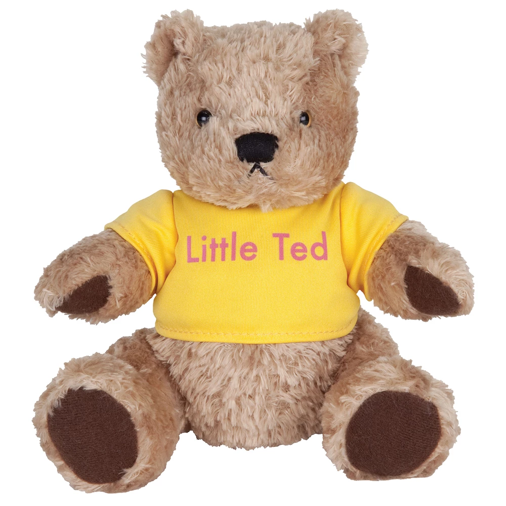 ABC Kids Play School Little Ted Beanie Soft Toy 13cm 3 ABC Kids Play School Little Ted Beanie Soft Toy 13cm