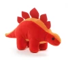 GUND Dino Chatter Stegosaurus Plush Toy 17cm Red -Plush & Soft Toys Sales JA000629STEG