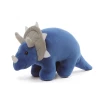 GUND Dino Chatter Triceratops Plush Toy 17cm Blue -Plush & Soft Toys Sales JA000629TRI