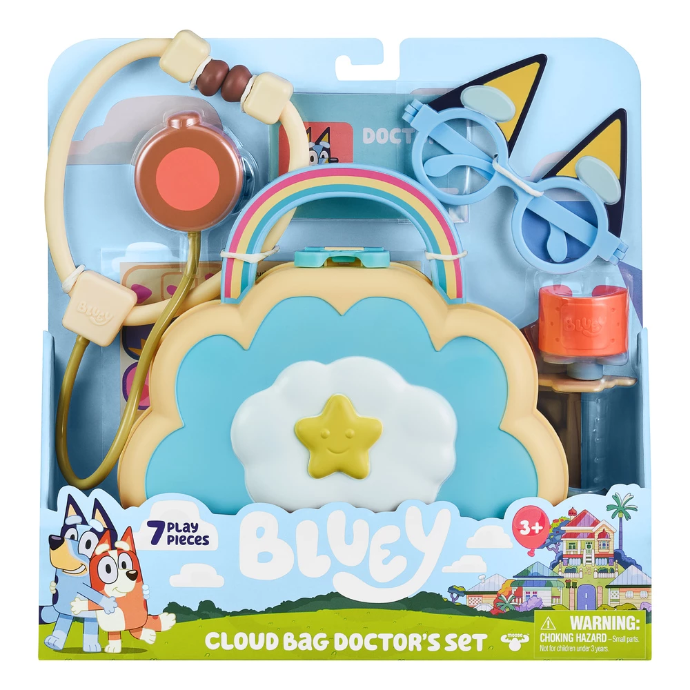 Bluey Cloud Bag Doctor's Set 3 Bluey Cloud Bag Doctor's Set - Image 2