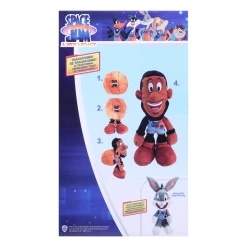 Space Jam Lebron James Transforming Hoop Pals Plush Toy 30cm -Plush & Soft Toys Sales MO 14589.LEBRON 3