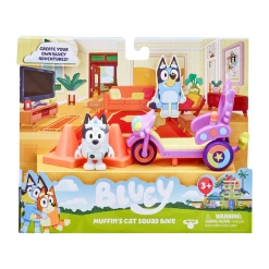 Bluey Muffin's Cat Squad Bike Playset With Muffin Figurine 9 Bluey Muffin's Cat Squad Bike Playset With Muffin Figurine -Plush & Soft Toys Sales MO 17131 2