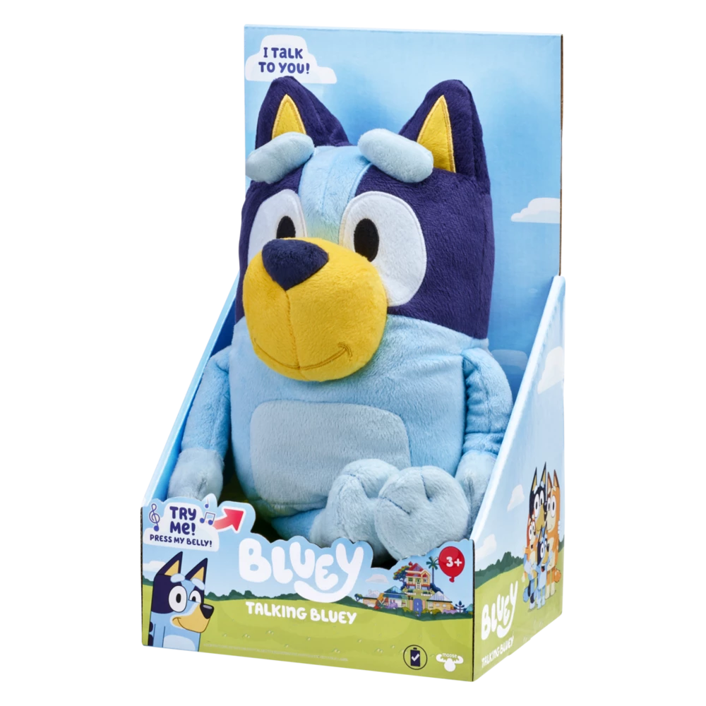 Talking Bluey Plush - 33cm 6 Talking Bluey Plush - 33cm - Image 4