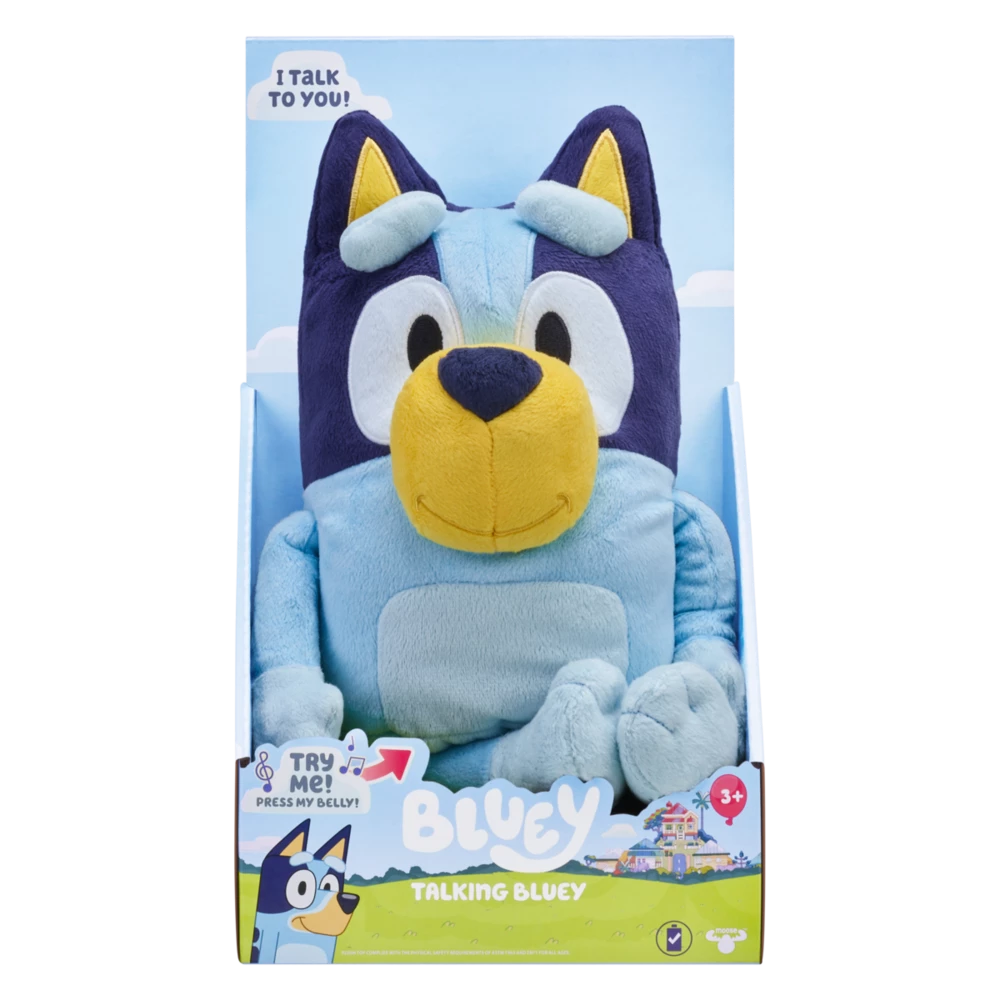 Talking Bluey Plush - 33cm 7 Talking Bluey Plush - 33cm - Image 5