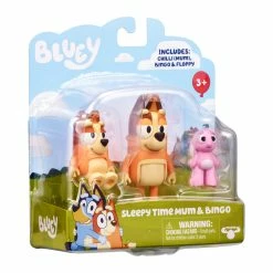 Bluey Sleepytime 2-Pack: Mum, Bingo & Floppy -Plush & Soft Toys Sales MO 17157SLEEPYTIME 2