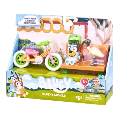 Bluey Bicycle With Bluey Figurine Vehicle Playset -Plush & Soft Toys Sales MO 17161BIKE 3