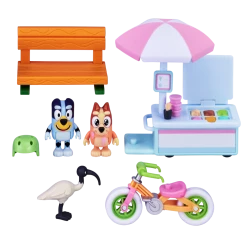 Bluey Bicycle With Bluey Figurine Vehicle Playset -Plush & Soft Toys Sales MO 17161BIKE 5