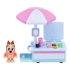 Bluey Ice Cream Cart With Bingo Figurine Vehicle Playset 1 Bluey Ice Cream Cart With Bingo Figurine Vehicle Playset -Plush & Soft Toys Sales MO 17161CART