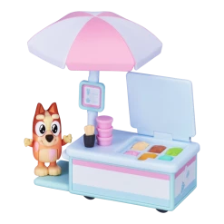 Bluey Ice Cream Cart With Bingo Figurine Vehicle Playset -Plush & Soft Toys Sales MO 17161CART 2