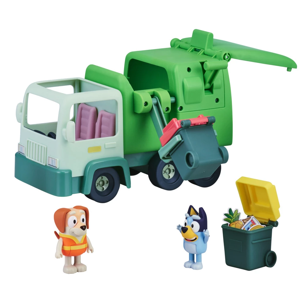 Bluey Bin Night Garbage Truck Playset 3 Bluey Bin Night Garbage Truck Playset