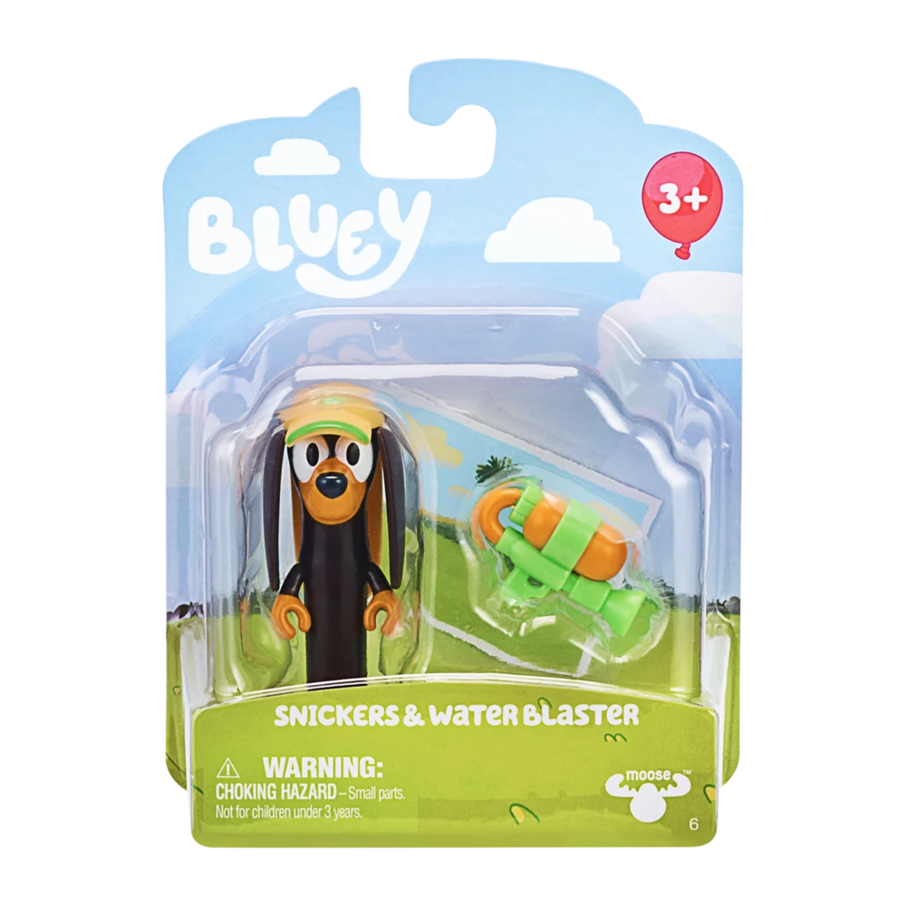 Bluey Story Starters - Snickers & Water Blaster 4 Bluey Story Starters - Snickers & Water Blaster - Image 2