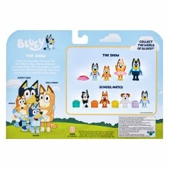 Bluey The Show Family Figurines 4 Pack -Plush & Soft Toys Sales MO 17338 17340 3