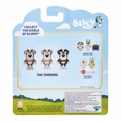 Bluey School Friends The Terriers Figurines 3 Pack -Plush & Soft Toys Sales MO 17341 TERRIERS 3