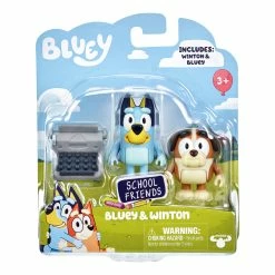 Bluey School Friends Bluey & Winton With Typewriter Figurines 2 Pack 9 Bluey School Friends Bluey & Winton With Typewriter Figurines 2 Pack -Plush & Soft Toys Sales MO 17341 WINTON 2