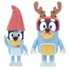 Bluey Figure 2 Pack Bluey & Bandit (Dad) -Plush & Soft Toys Sales MO 17527 BLUEYBANDIT