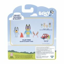 Bluey Figure 2 Pack Bluey & Bandit (Dad) -Plush & Soft Toys Sales MO 17527 BLUEYBANDIT 9
