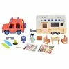 Bluey Campervan & 4WD Family Vehicle Playset Combo -Plush & Soft Toys Sales MO CAMPERPACK