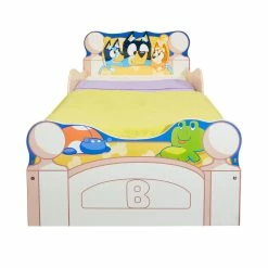 Bluey Kids Toddler Bed With Storage Drawers -Plush & Soft Toys Sales MO000059 1