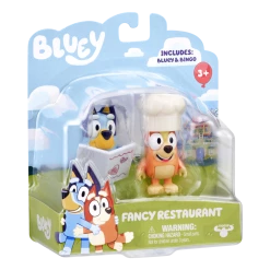 Fancy Restaurant: Bluey & Bingo Season 4 Mini Figurines 2 Pack -Plush & Soft Toys Sales MO000120FANCYREST 6