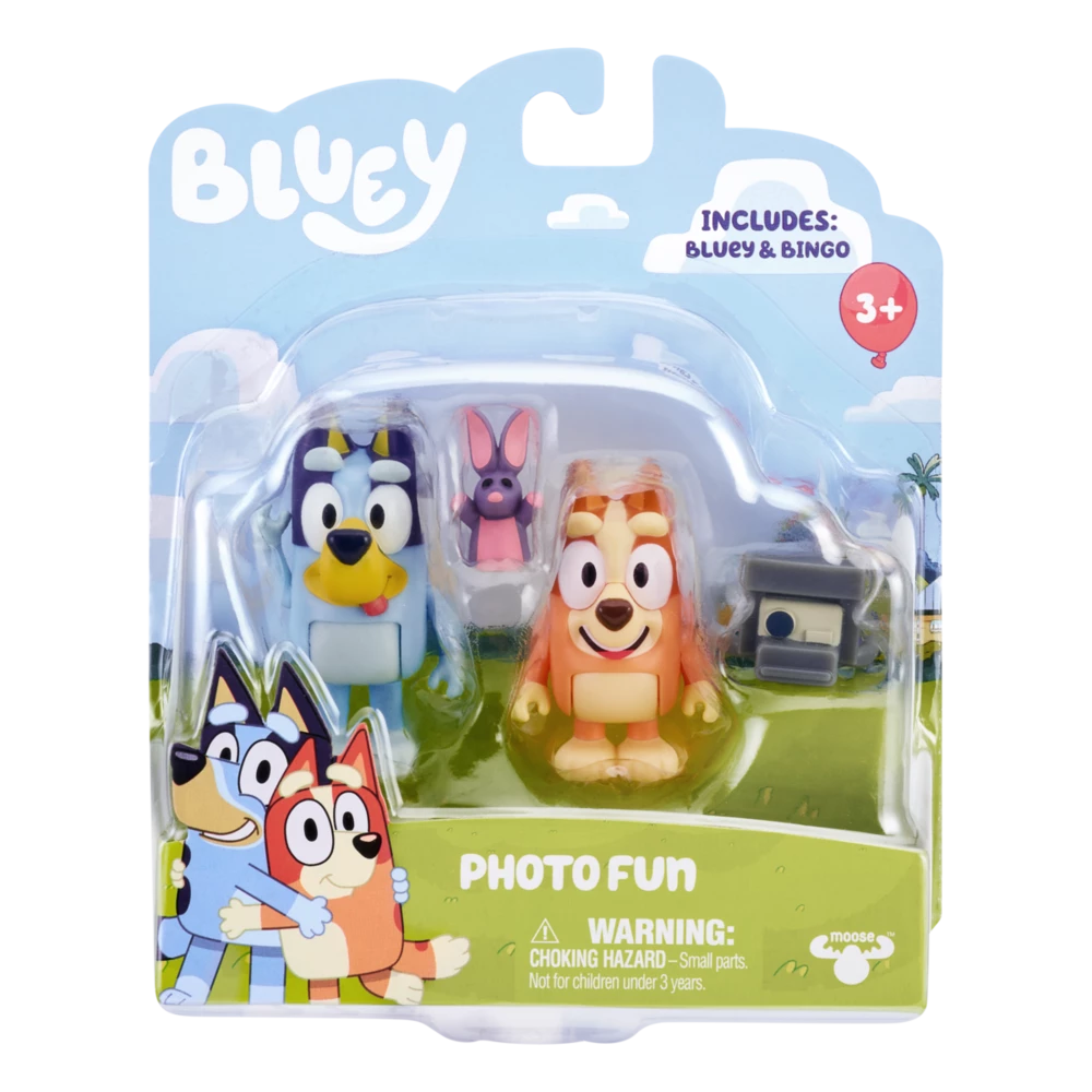 Photographer: Bluey & Bingo Season 4 Mini Figurines 2 Pack 5 Photographer: Bluey & Bingo Season 4 Mini Figurines 2 Pack - Image 3