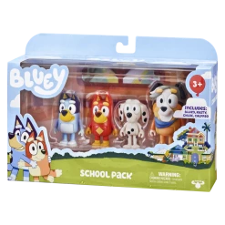 4-Pack Figurines: Bluey, Chloe, Calypso & Rusty 8 4-Pack Figurines: Bluey, Chloe, Calypso & Rusty -Plush & Soft Toys Sales MO000121 2