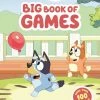 Bluey: Big Book Of Games -Plush & Soft Toys Sales PE 9781761041211