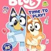 Bluey Time To Play! Sticker Activity Book -Plush & Soft Toys Sales PE000003