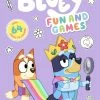 Bluey Fun And Games Colouring Book -Plush & Soft Toys Sales PE000015