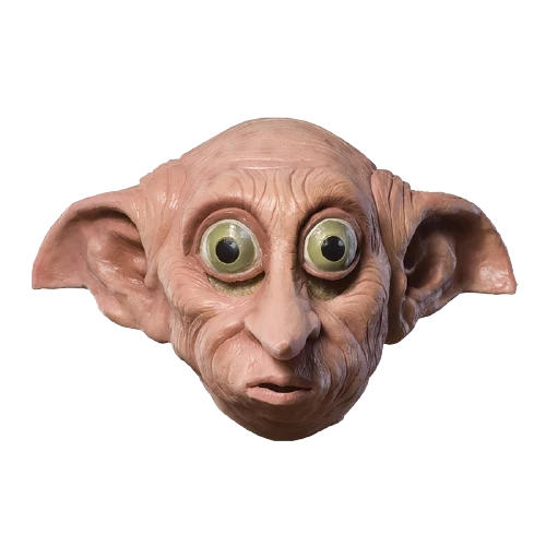 Harry Potter Dobby Child's 3/4 Vinyl Mask 3 Harry Potter Dobby Child's 3/4 Vinyl Mask